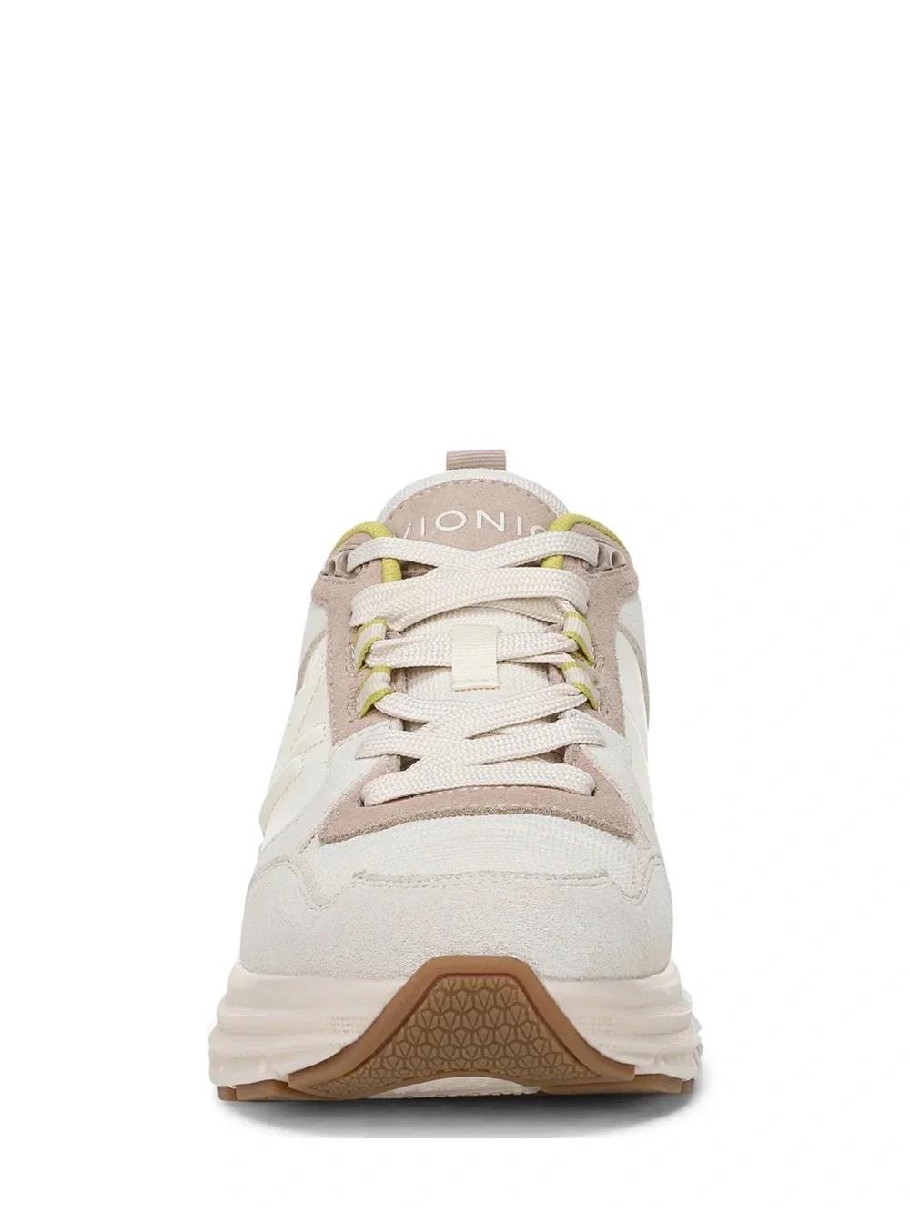 Vionic Women's Walk Skyline Neutral and Gold Sneakers